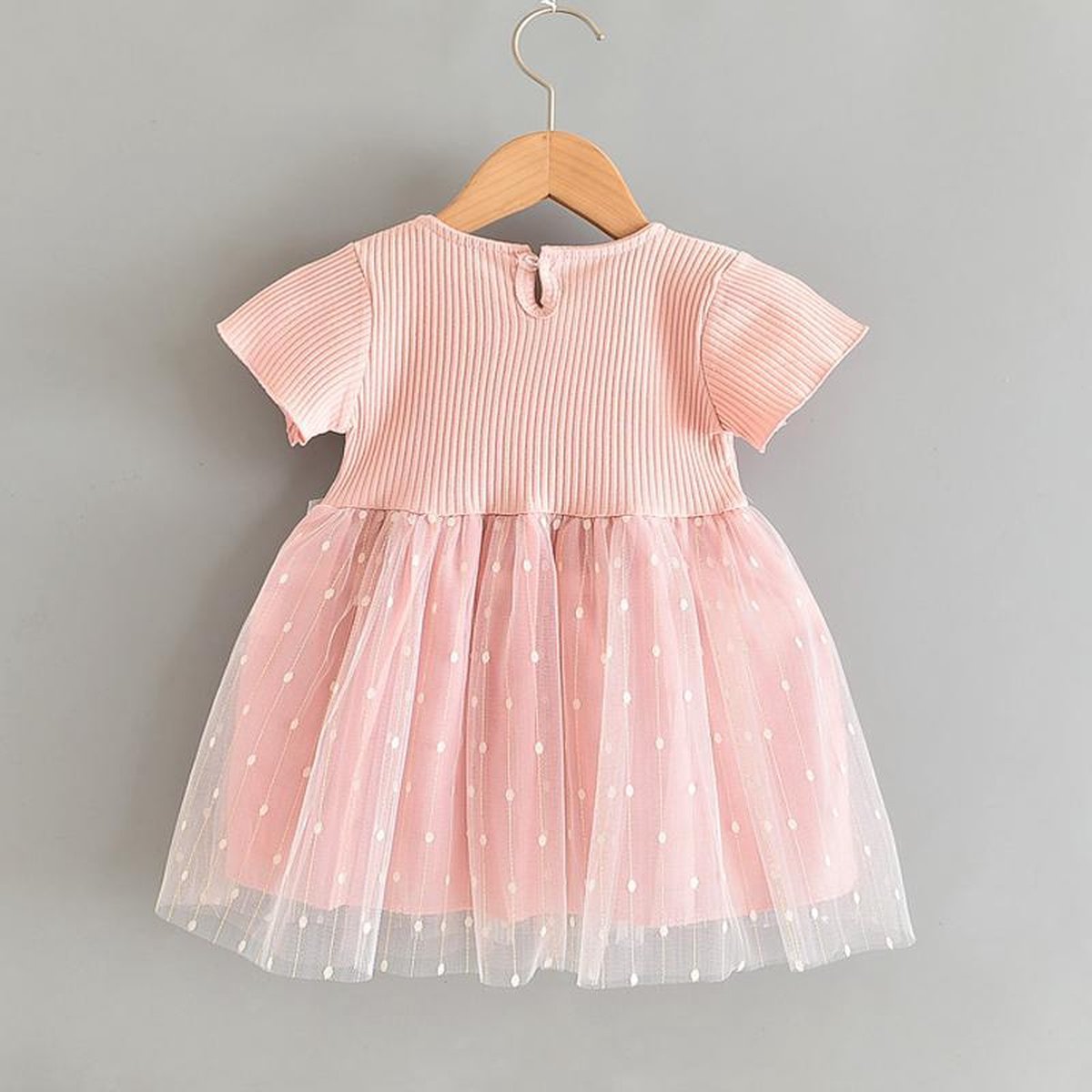 Laster Productie Overeenkomend Baby feestjurk roze maat 68 | bol.com