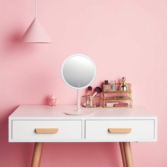 Spiegel met verlichting - Make Up Spiegel LED - Inclusief gratis handspiegel - TIGIOO