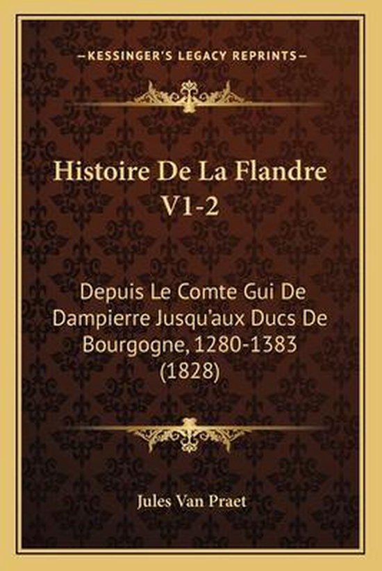 Histoire de La Flandre V1-2