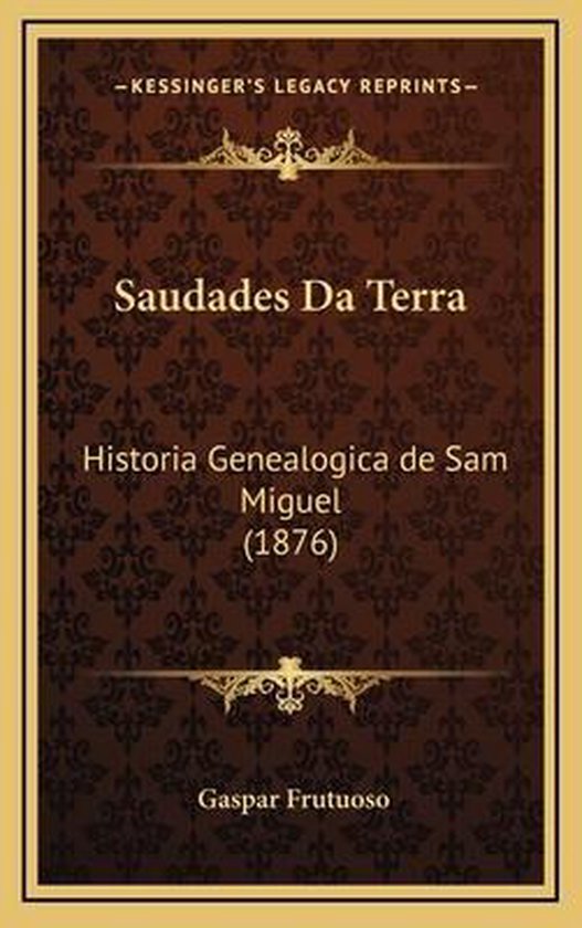 Saudades Da Terra - cover