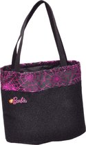 Bol.com Barbie Handtas Halloween Meisjes 20 X 15 Cm Polyester Zwart/roze aanbieding