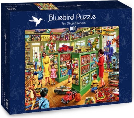 Puzzle Steve Crisp: intérieurs de magasin de jouets, 1 000 pieces