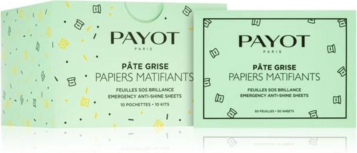 Payot Pac/te Grise Sos Matifying Papers Gloss 10x50 Sheets