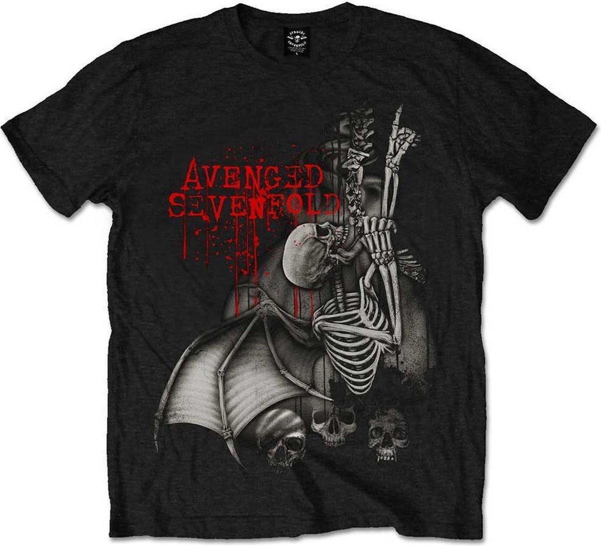 Avenged Sevenfold - Spine Climber Heren T-shirt - L - Zwart