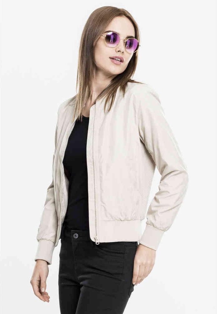 Urban Classics Light Bomber jacket M Creme