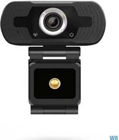 Webcam Full HD - 1080P - Webcamera - Vergaderen - Werk & Thuis - USB - Microfoon met Noice Cancelling - Windows & Apple/Mac