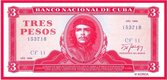 Che Guevara Patch Tres Pesos Multicolours