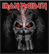 Iron Maiden Patch Eddie Candle Finger Zwart