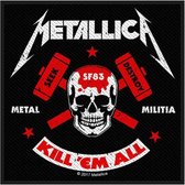 Metallica Patch Metal Militia Multicolours