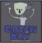 Green Day Patch Hammer Face Multicolours