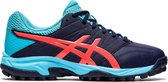 Asics Asics Gel-Lethal MP7 Sportschoenen - Maat 42.5 - Vrouwen - donkerblauw/rood/oranje/lichtblauw