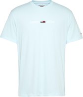 Tommy Hilfiger T-shirt - Mannen - licht blauw/wit/rood