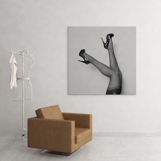 Betaalbare Erotische Fine Art Kunstfoto voor aan de muur Nylon and Heels -... | bol.com