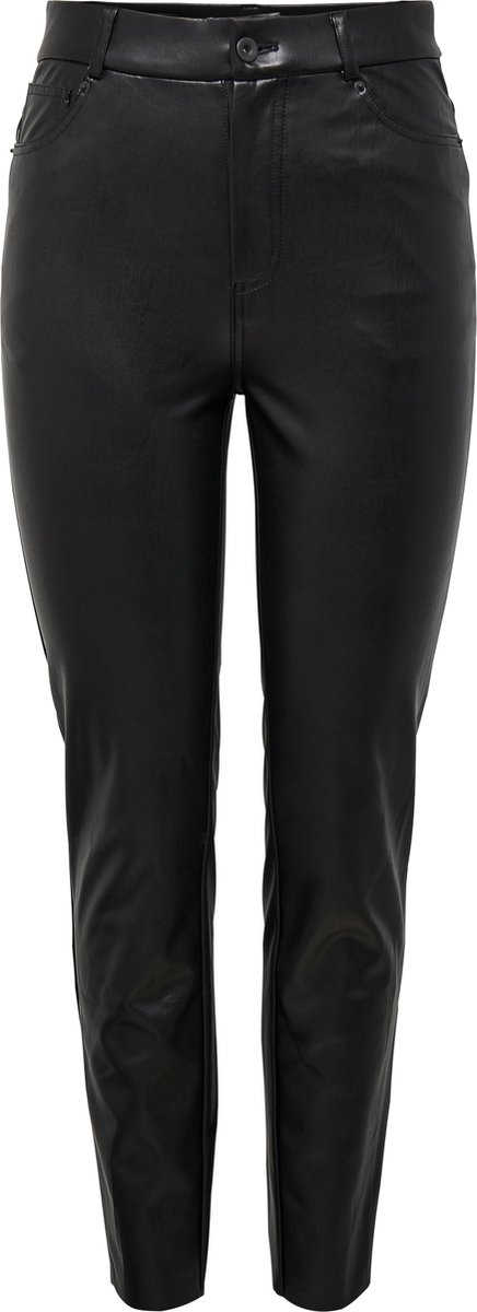 ONLY ONLEMILY HW ST ANK FAUX LEATHER PNT NOOS Dames Broeken - Maat XL X L32