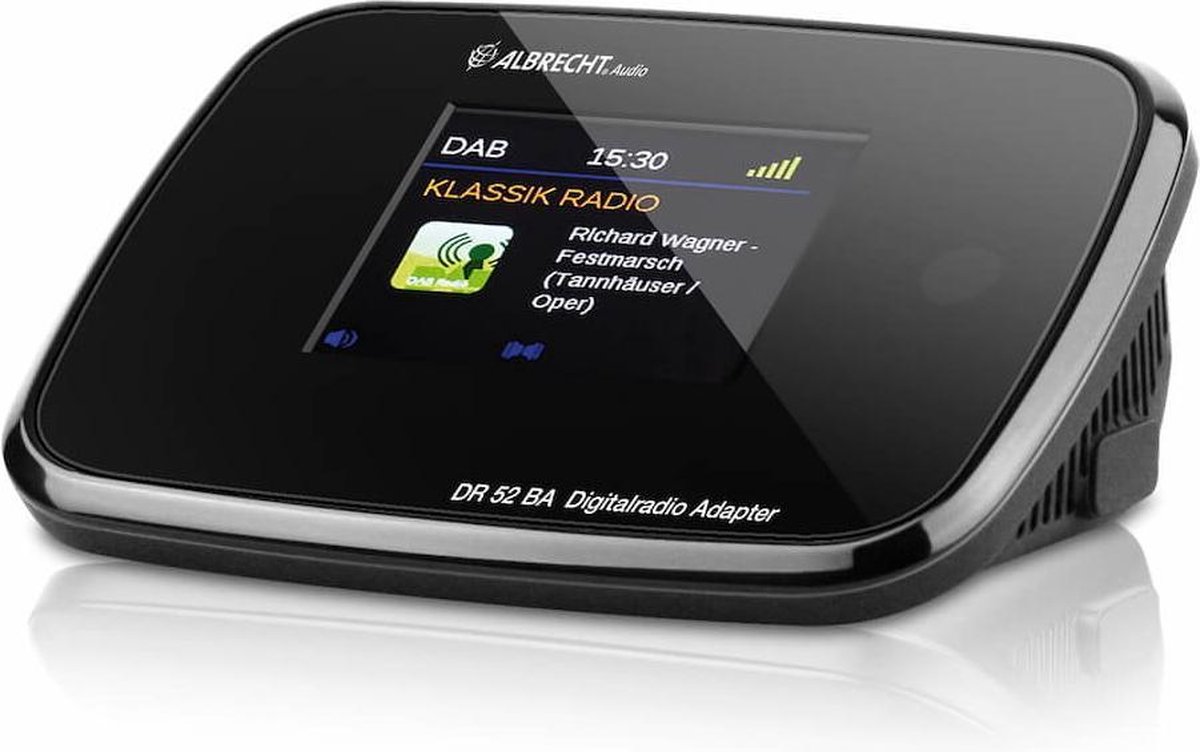 Albrecht DR 52 BA, DAB+/ FM Radio-Adapter met Bluetooth | bol.com