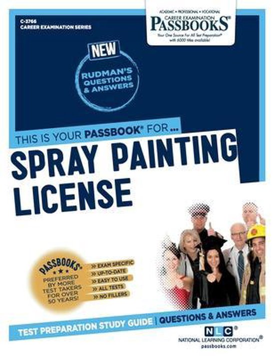 Spray Painting License (C3766) 9781731837660 National Learning