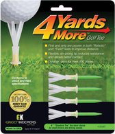 4 Yards More Golf Tee - Extreme - 4 inch - Groen