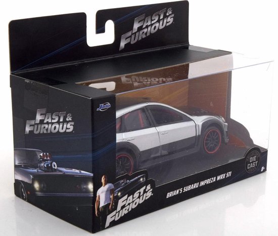 Brians Subaru Impreza WRX STI Fast & Furious - Jada Toys miniatuur