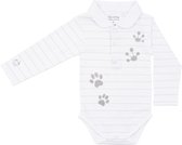 Frogs and Dogs | Polo Romper | Wit | Maat 62