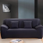 Premium Elastische Sofa Cover - Spandex - Bank Hoes Protector - Woonkamer - Home Decor - 2 Zits - 145-185 cm - Zwart