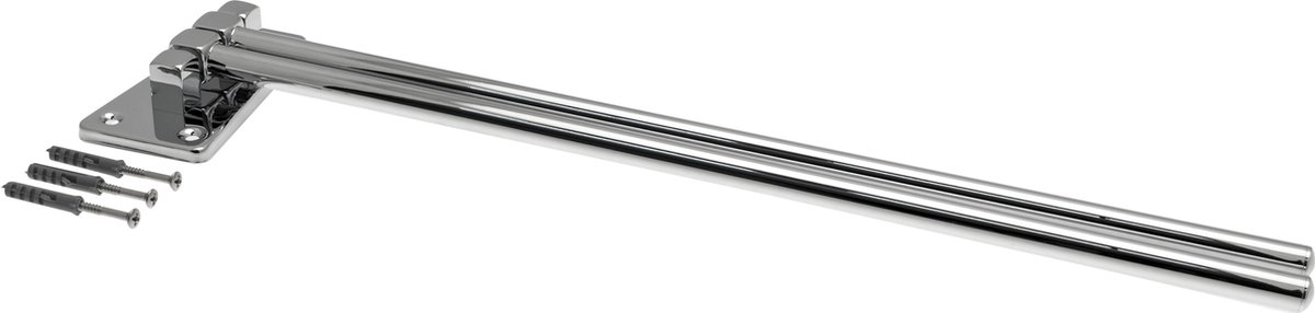 Haceka Handdoekhouder H11xD43.7xL43.7cm diameter: 5.4cm Messing Chroom