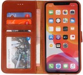 Rico Vitello Echt Leder Booktype Hoesje iPhone 11 Pro - Bruin