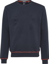 Ted | Sweater ronde hals navy blauw