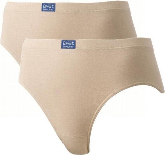 Avet dames sportslip | MAAT XL | 2-pack | huid