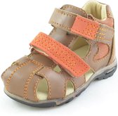 Leren sandalen - bruin - jongen - maat 25