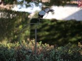 Tuinsteker - Balans vogel - 135 cm hoog