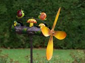 Tuinsteker - Draaimolen slakken - 143 cm hoog