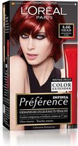 L’Oréal Paris Preference 4.66 Pure Ruby Intense - Permanent - Diep Rood