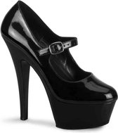 Pleaser - KISS280 Hoge hakken - US 11 - 41 Shoes - Zwart