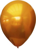 Ballon Titanium Oranje 28 centimeter, 12 stuks