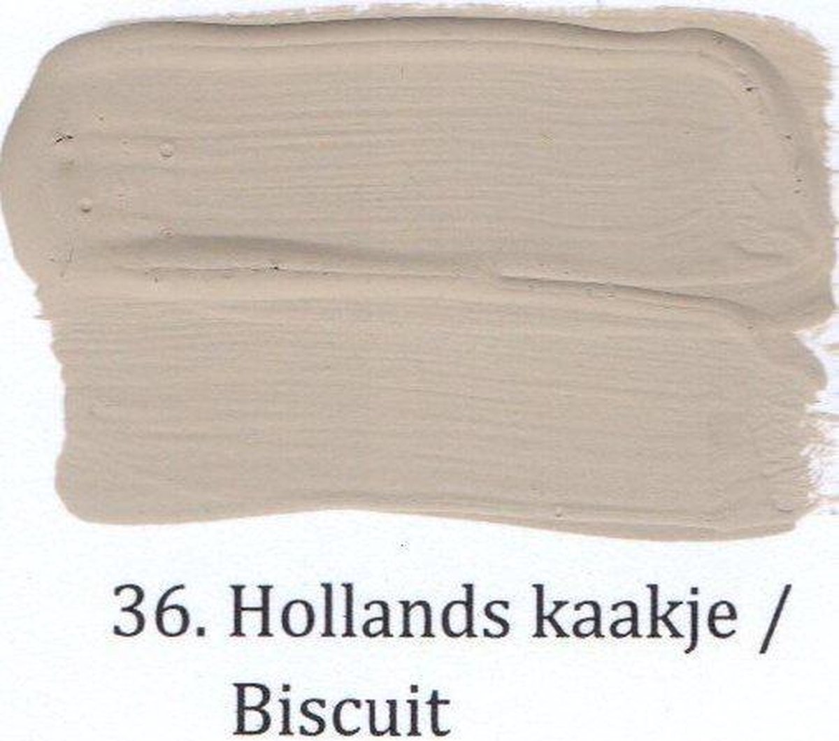 Krijtverf 1 ltr 36- Hollands Kaakje