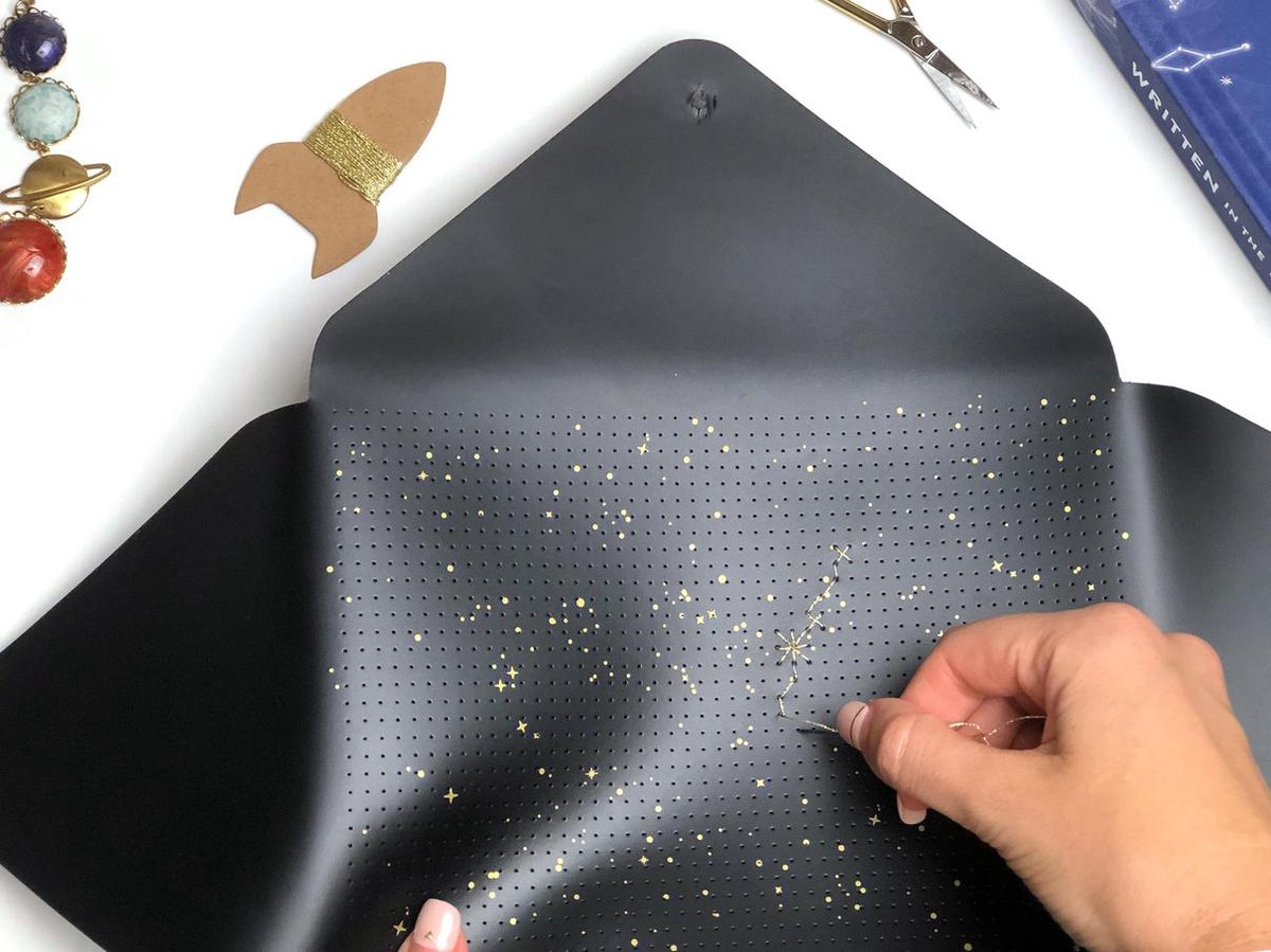 Stitch Your Star Sign Envelope