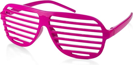 Disco Bril Screen Roze | Shutter Shade Roze | bol.com