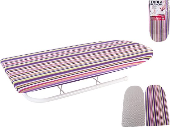 Praktische Tafel Strijkplank – Table top – 60x30xcm – Compact – Zeer licht  - Stabiel | bol.com