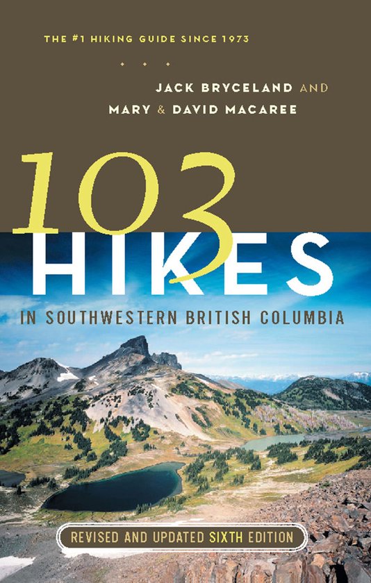 103 Hikes in Southwestern British Columbia - cover