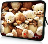 Sleevy 14 laptophoes beertjes - laptop sleeve - laptopcover - Sleevy Collectie 250+ designs