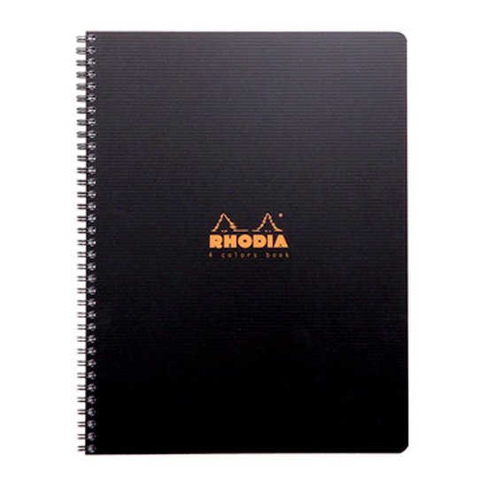 Rhodia 4 Colors Book A4+ Geruit