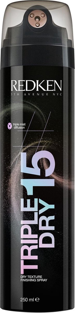 Redken - Triple Dry 15 - Dry Texture Finishing Spray - 250 ml