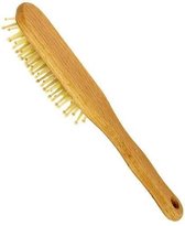 Hairbrush With Wooden Tips
