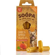 Soopa Vegetarische Dentasticks - Pompoen & Wortel - 10x 4 sticks