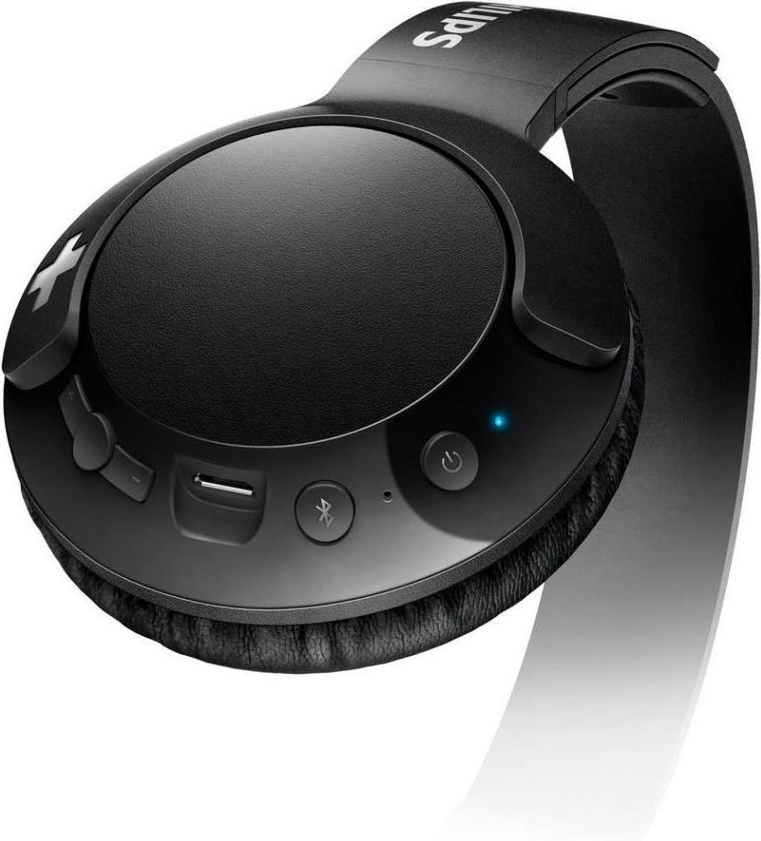 Philips BASS+ On-ear Bluetooth Headphone - Zwart | bol.com