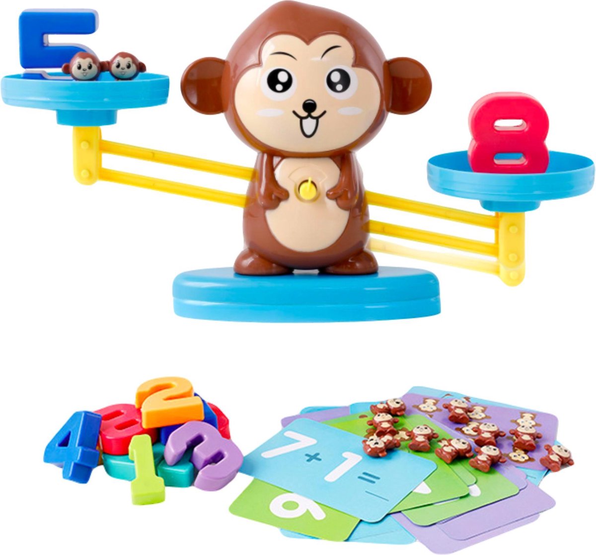 Educatief Speelgoed - Monkey Balance - Educatief Speelgoed voor Kinderen  Vanaf 3 Jaar... | bol.com