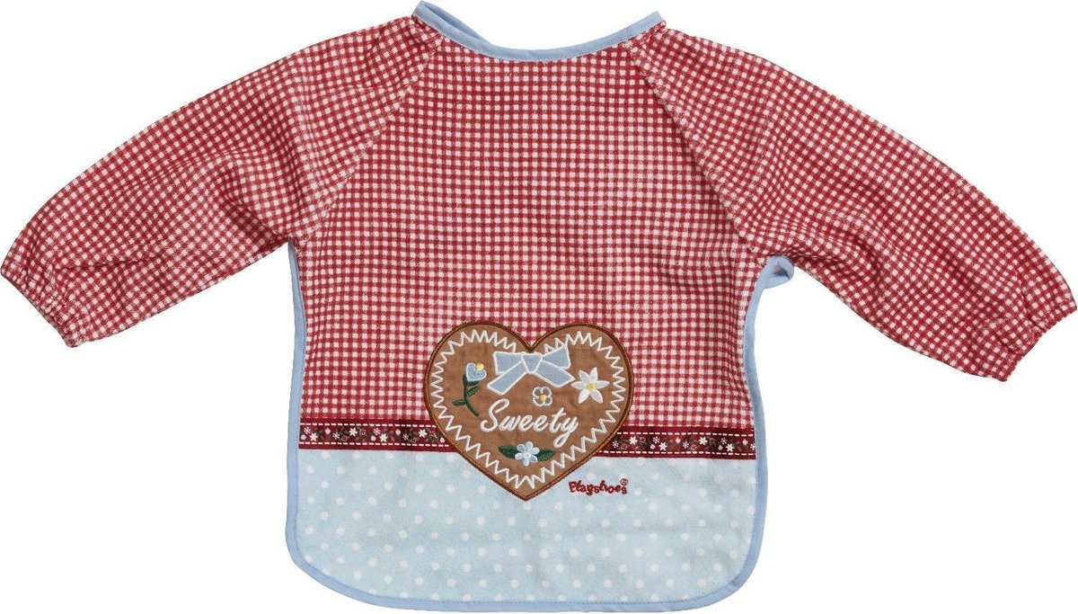 Goedkoopste Playshoes slab met lange mouwen Landhuis rood/blauw