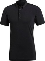 Adidas Heathered Polo Men Black