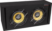 X--ion-Serie LONG STROKE Boom Box Subwoofer 2x 30 liter open box met 2x X10, 2x 1000/600 Watt