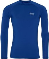 FitProWear Cool Longsleeve Baselayer Blauw Heren Maat M - Lange mouw - Sportkleding - Sportshirt - Trainingskleding - Polyester - Shirt - Slim Fit